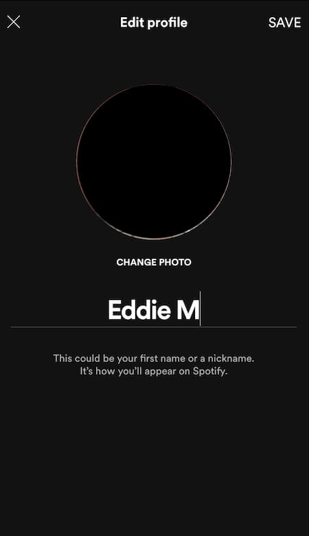 How to Change your Spotify Account Display Name Via iOS or Android Mobile Device
