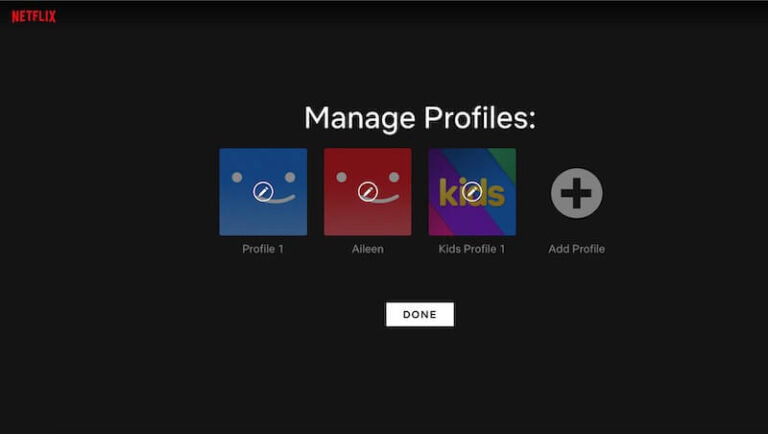 How to Create, Delete, Edit & Manage User Profiles on Netflix