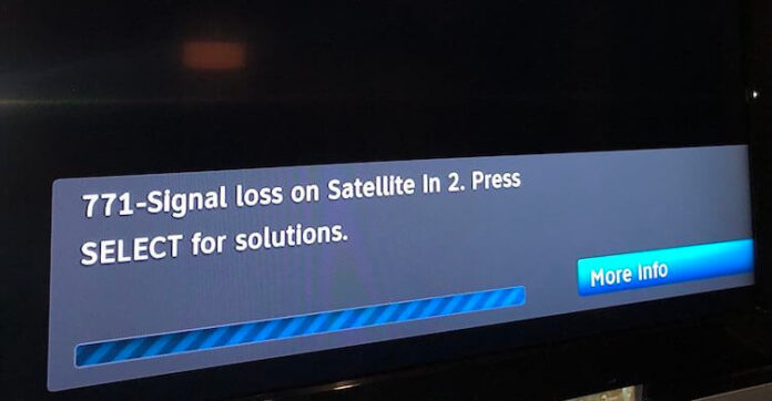 Fix DirecTV Error Code 771 Signal Loss on Some Channels