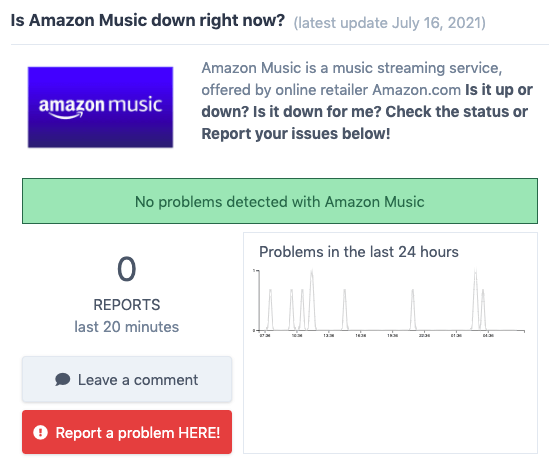 Is-Amazon-Music-Server-Down
