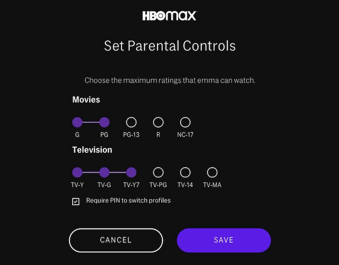 How-to-Manage-Change-the-Content-Rating-using-Parental-Controls-Feature-on-an-HBO-Max-Kids-Profile