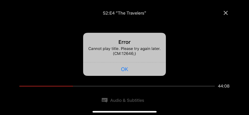 Fix Netflix Error Cannot play title Please try again later