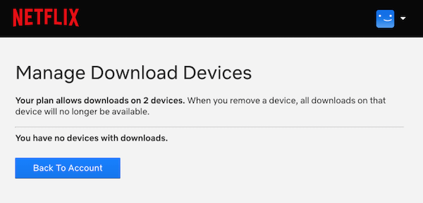 How to Delete & Manage a Download Device on Netflix via Netflix Website