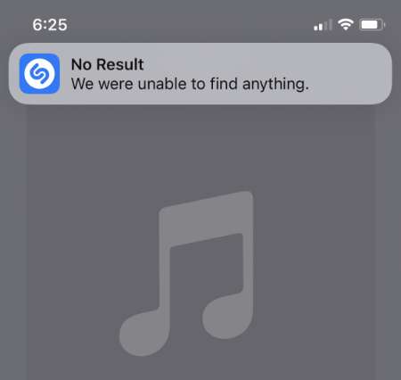 iPhone Built-in Music Recognition Tool Not Working on iOS15