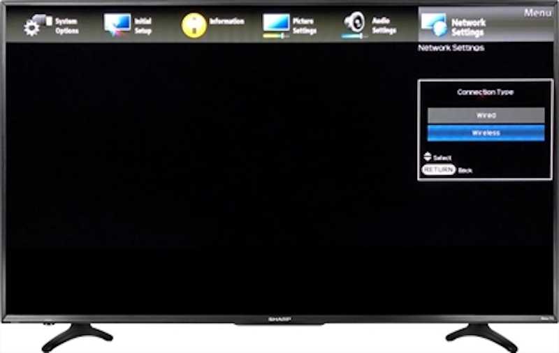 Adjust-DHCP-Options-on-your-Sharp-Smart-TV