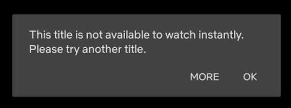 This title is not available to watch instantly Netflix